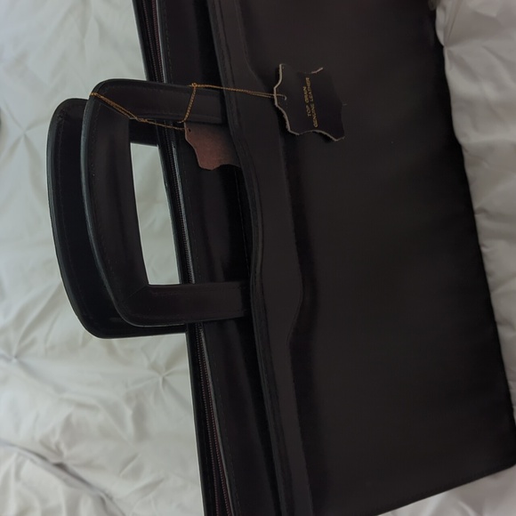 Vintage leather briefcase - Picture 7 of 9